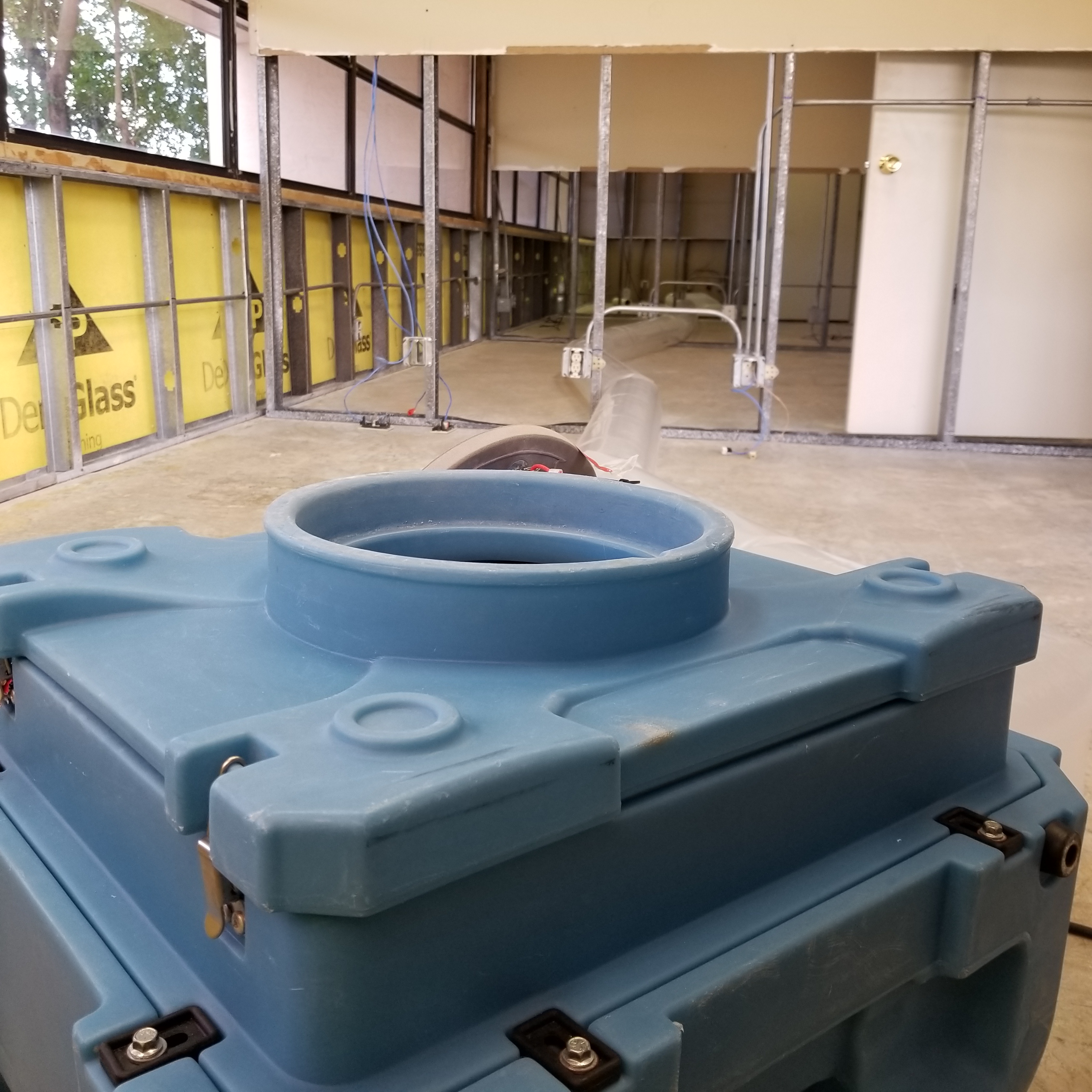 Commercial Mold Remediation FL Air Filtration Device - HEPA Filtered Air Scrubber