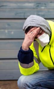 contaminated coronavirus worker